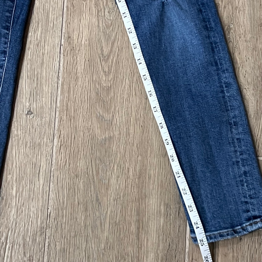 AGOLDE Jeans Distressed Blue Trendy Skinny Denim Cotton Turkey 90’s Slim Vintage - Picture 11 of 16